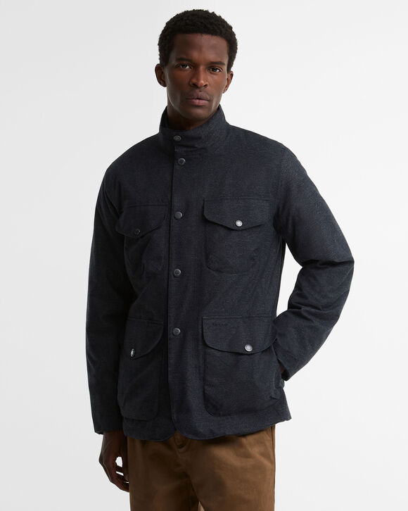 Barbour Waterproof Modern Ogston: Dark Navy