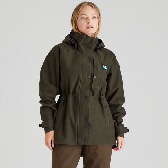 Ridgeline Ladies Monsoon Classic Jacket: Deep Forest