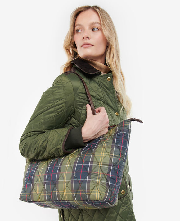 Barbour Weatherham Quilted Tote: Classic