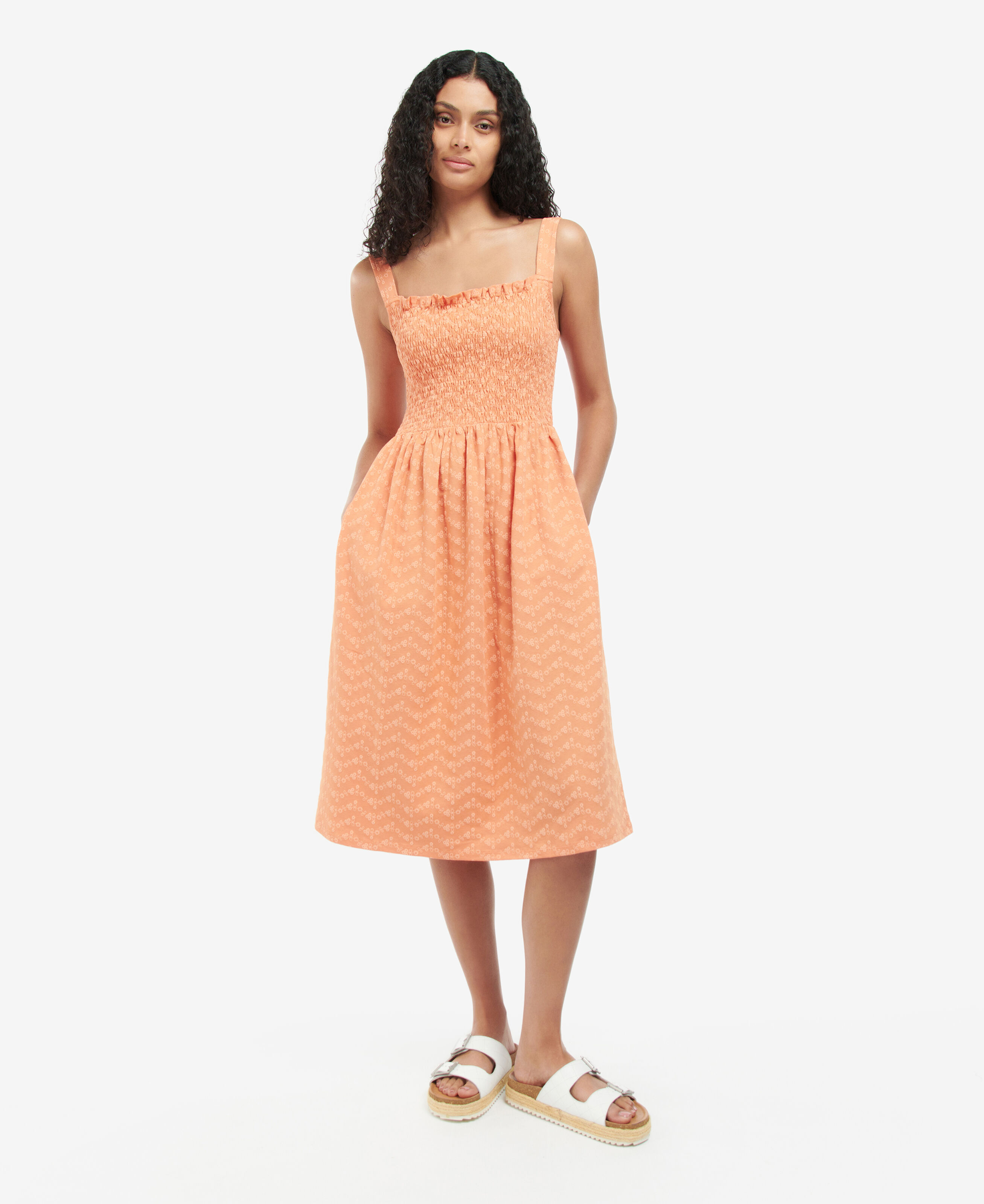 Barbour dress sales Orange