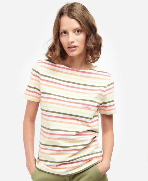 Barbour Bradle Top: Off White