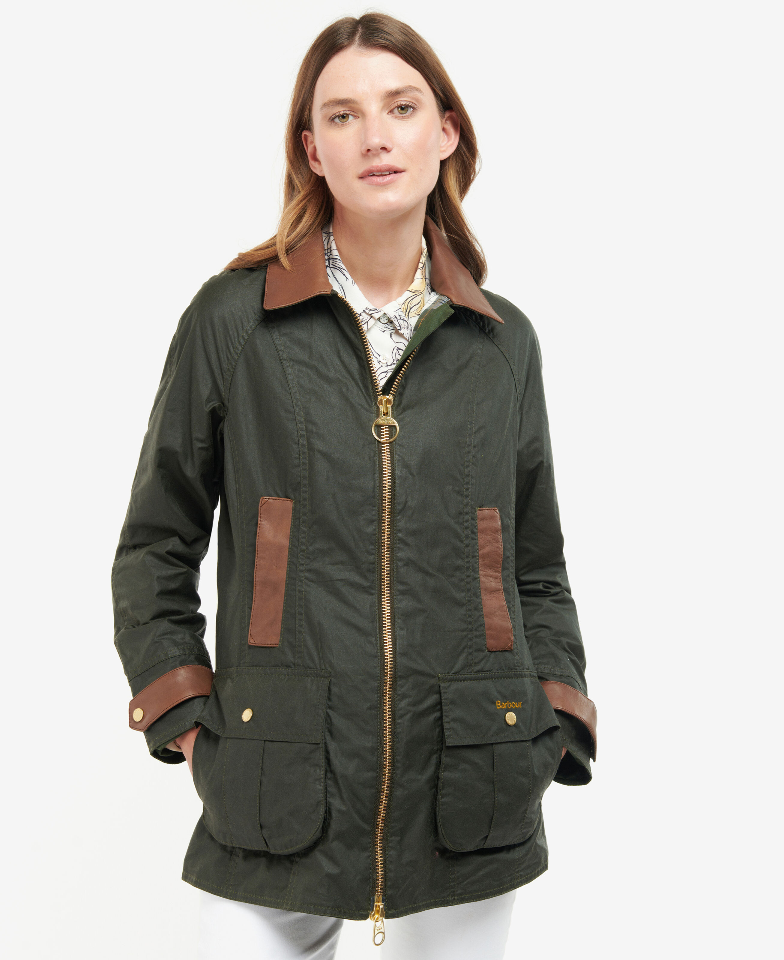 Beadnell barbour outlet olive