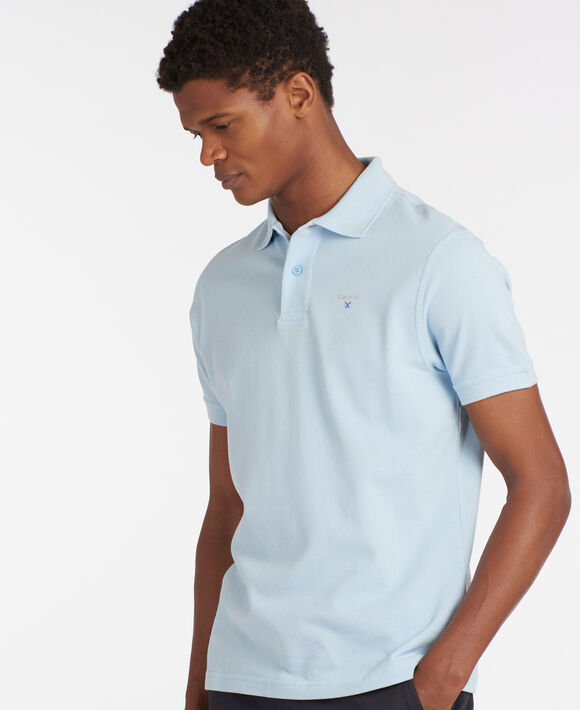 Barbour Sports Polo: Sky