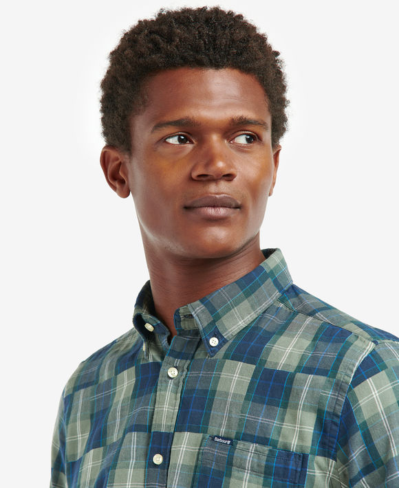 Barbour Patch Tailored Shirt: Kielder