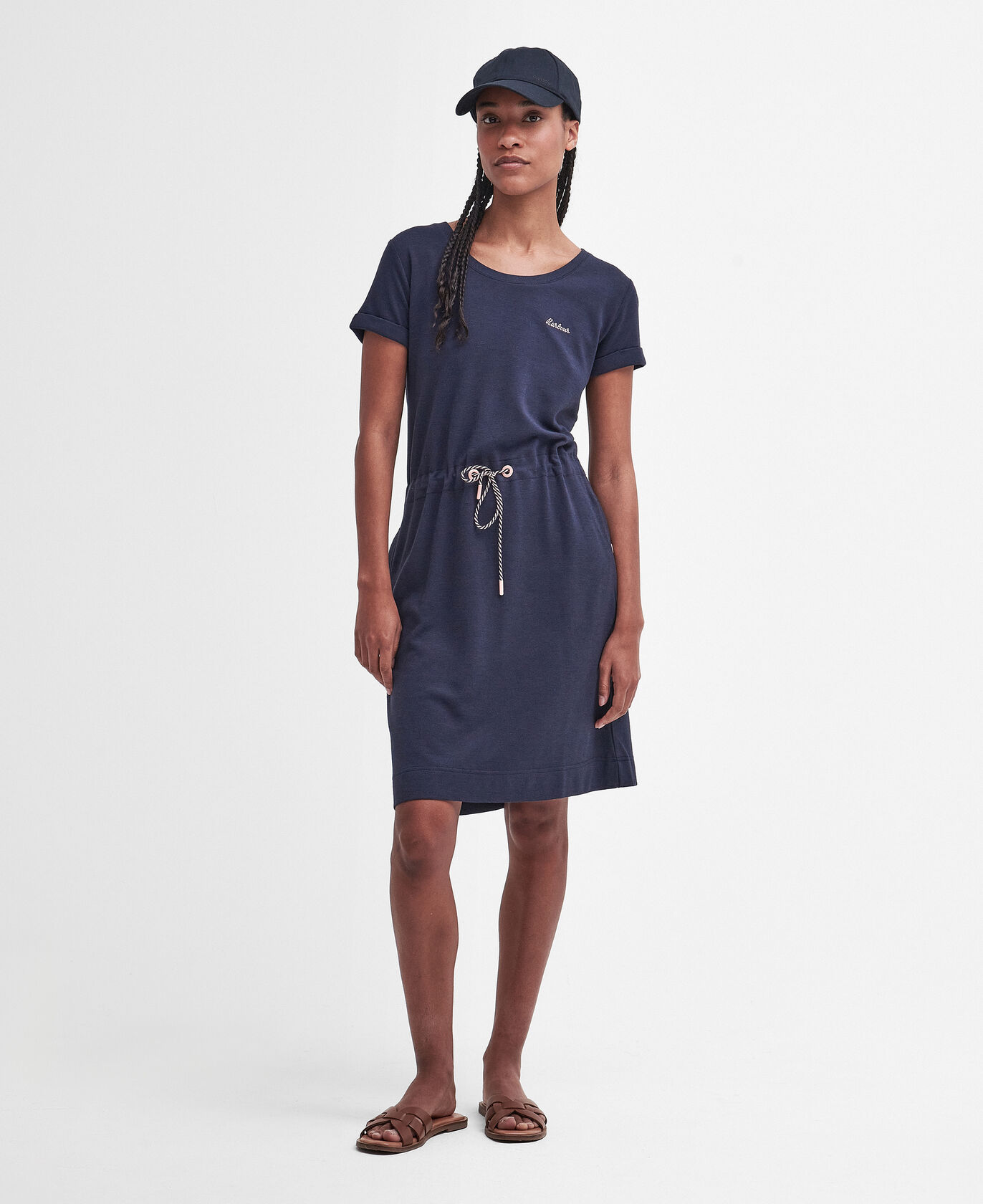 ワンピース BARBOUR Woman Dress Navy LDR0416 NY12 m_64b440318634cb09aa5ba19d.jpg