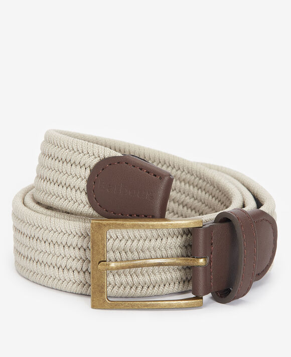 Barbour Nevis Webbed Belt: Mist
