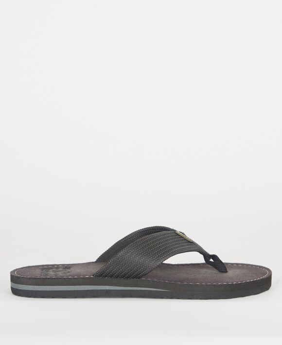 Barbour Toeman Sandal: Black