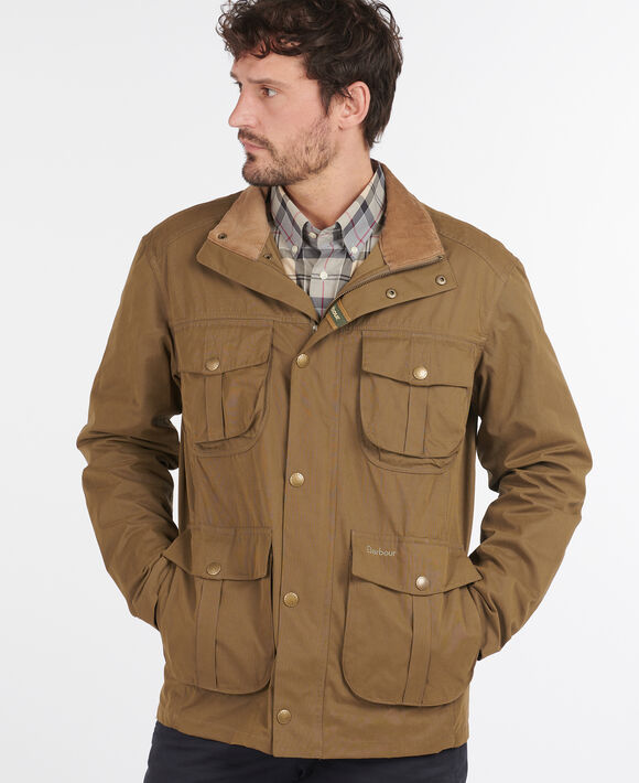 Barbour Sanderling Casual Jacket: Dark Sand