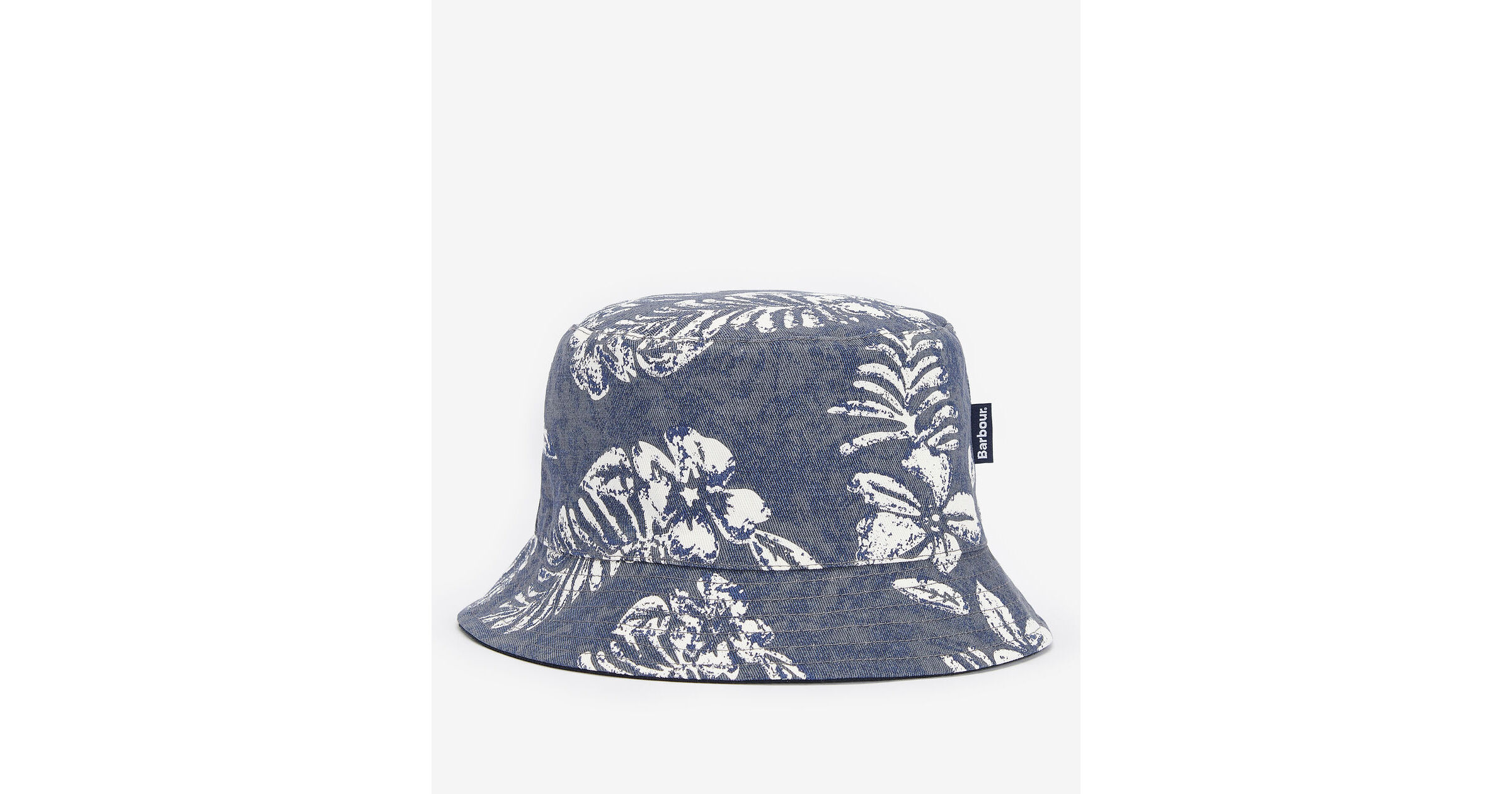 Barbour Cornwall Reversible Bucket Hat: Navy