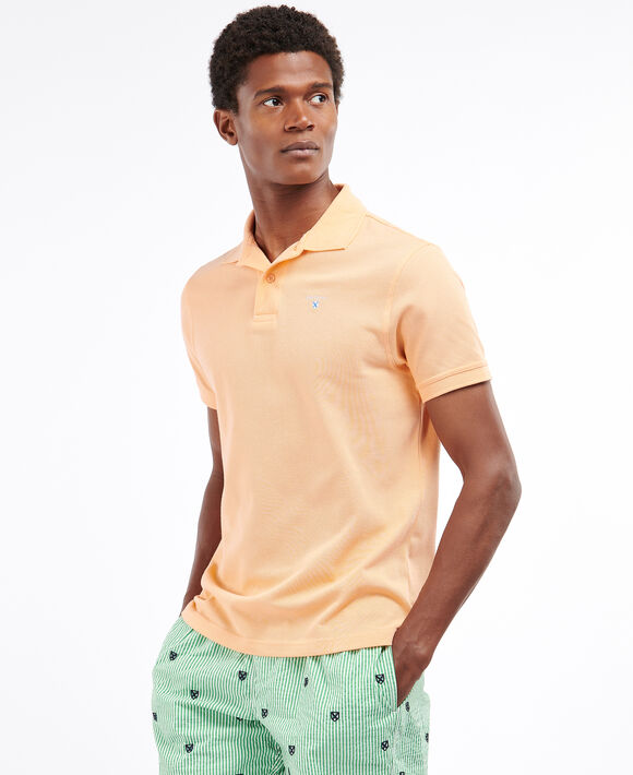 Barbour Sports Polo: Coral Sands Coral Sands
