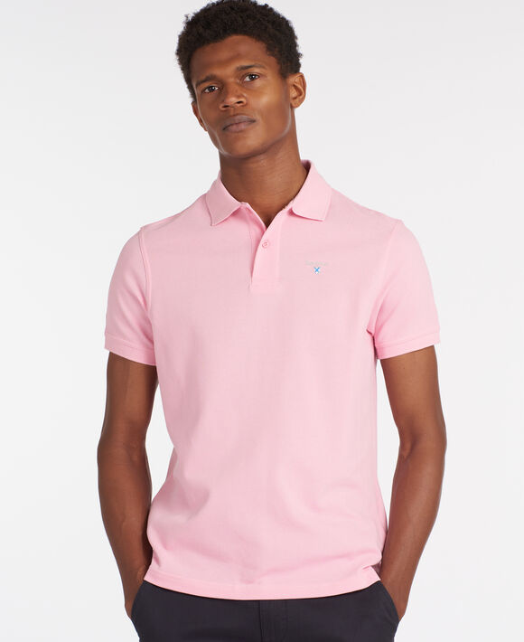 Barbour Sports Polo: Pink
