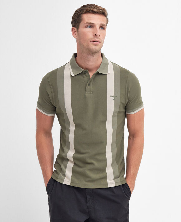 Barbour Howdon Polo Shirt: Pale Sage