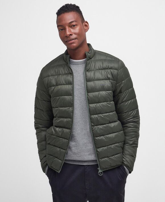 Barbour Penton Quilted Jacket: Olive