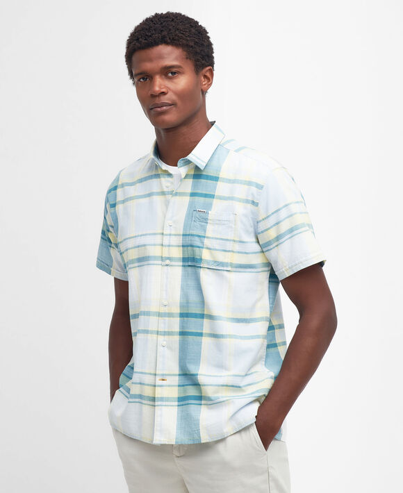 Barbour Swinton S/S Shirt: Sky