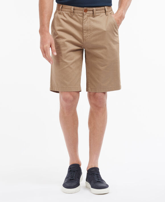 Barbour Neuston Shorts: Stone