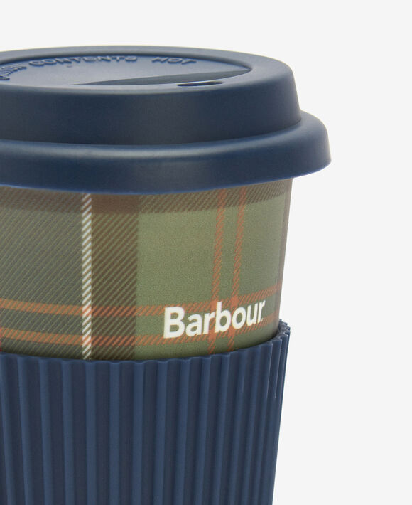Barbour Reusable Travel Mug: Classic Tartan