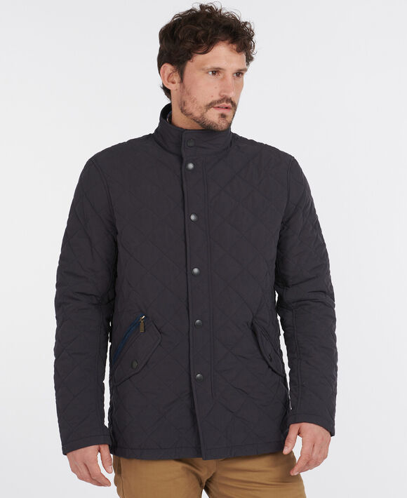 Barbour Shoveler Quilt: Navy