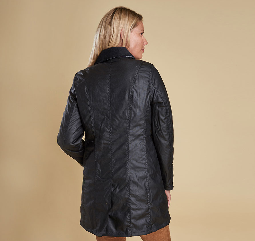 Barbour Belsay Wax Jacket – Black