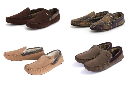 Barbour Monty Slippers for Him: Save 20%!