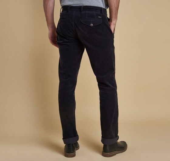 Barbour Neuston Fine Cord Trousers- Navy