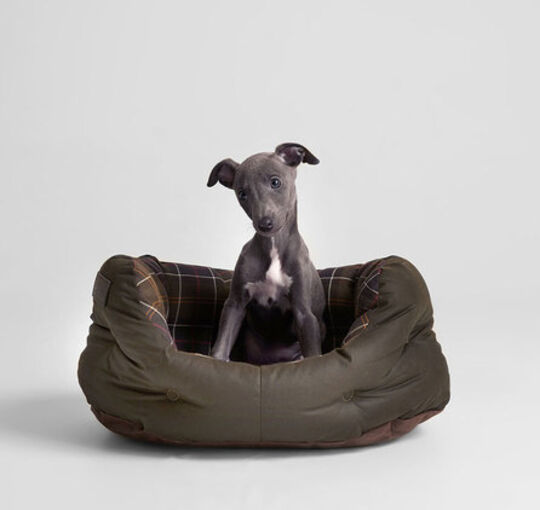 Barbour Wax/Cotton Dog Bed.