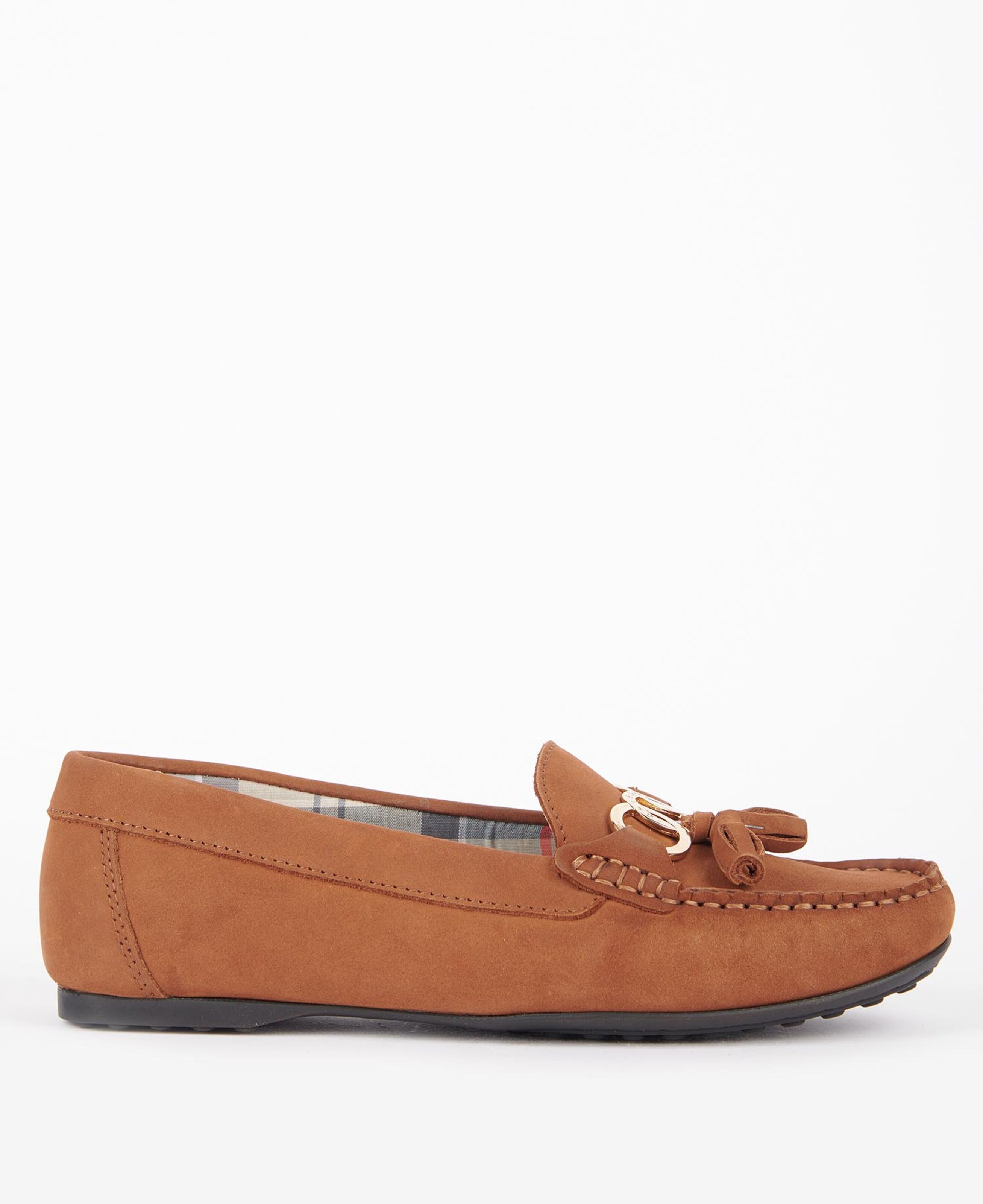 barbour tan loafers