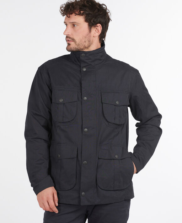 Barbour Sanderling Casual Jacket: Navy