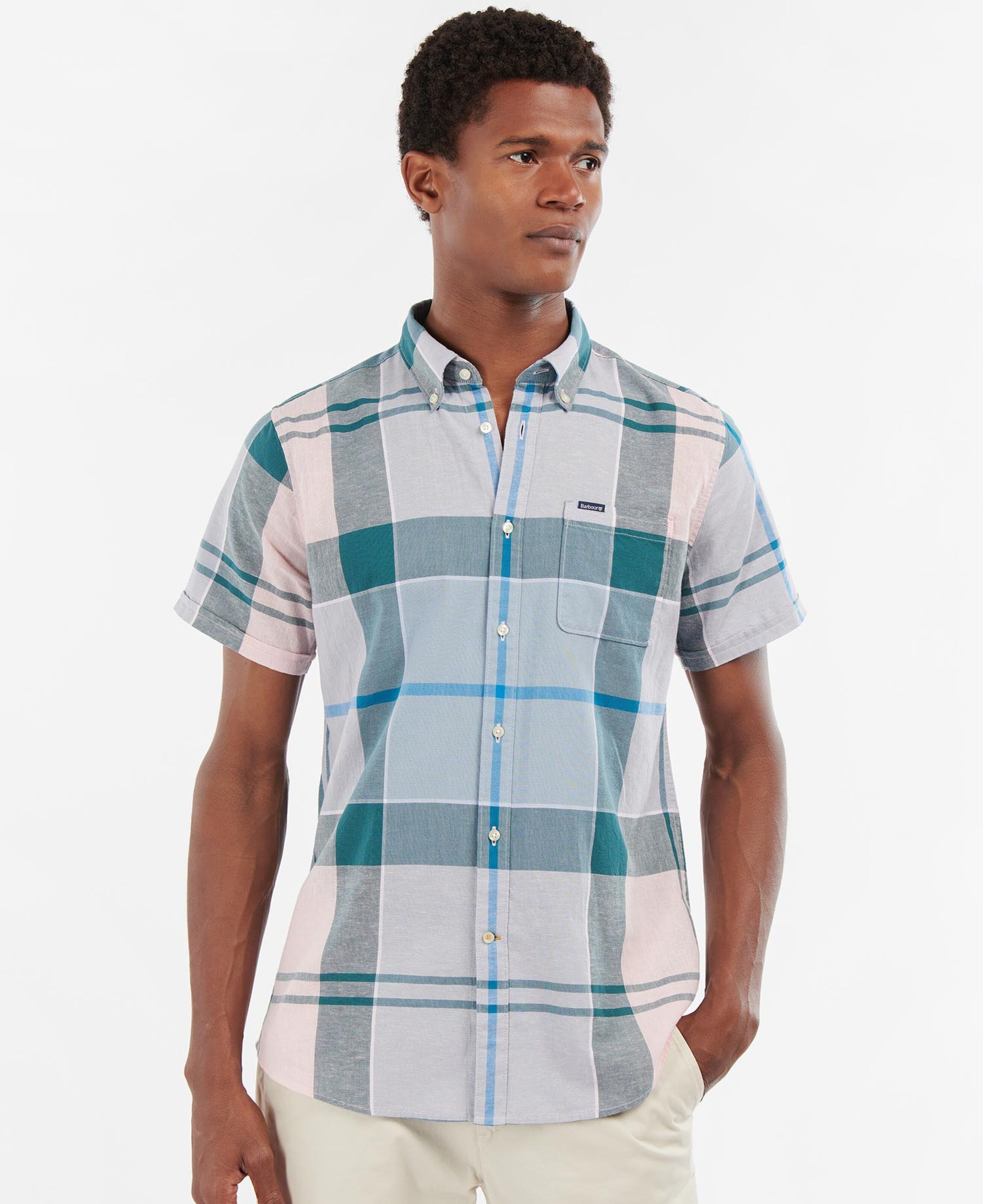 Barbour shirt store short sleeve