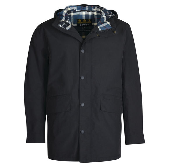Barbour Summer City Parka Waterproof Jacket: Navy