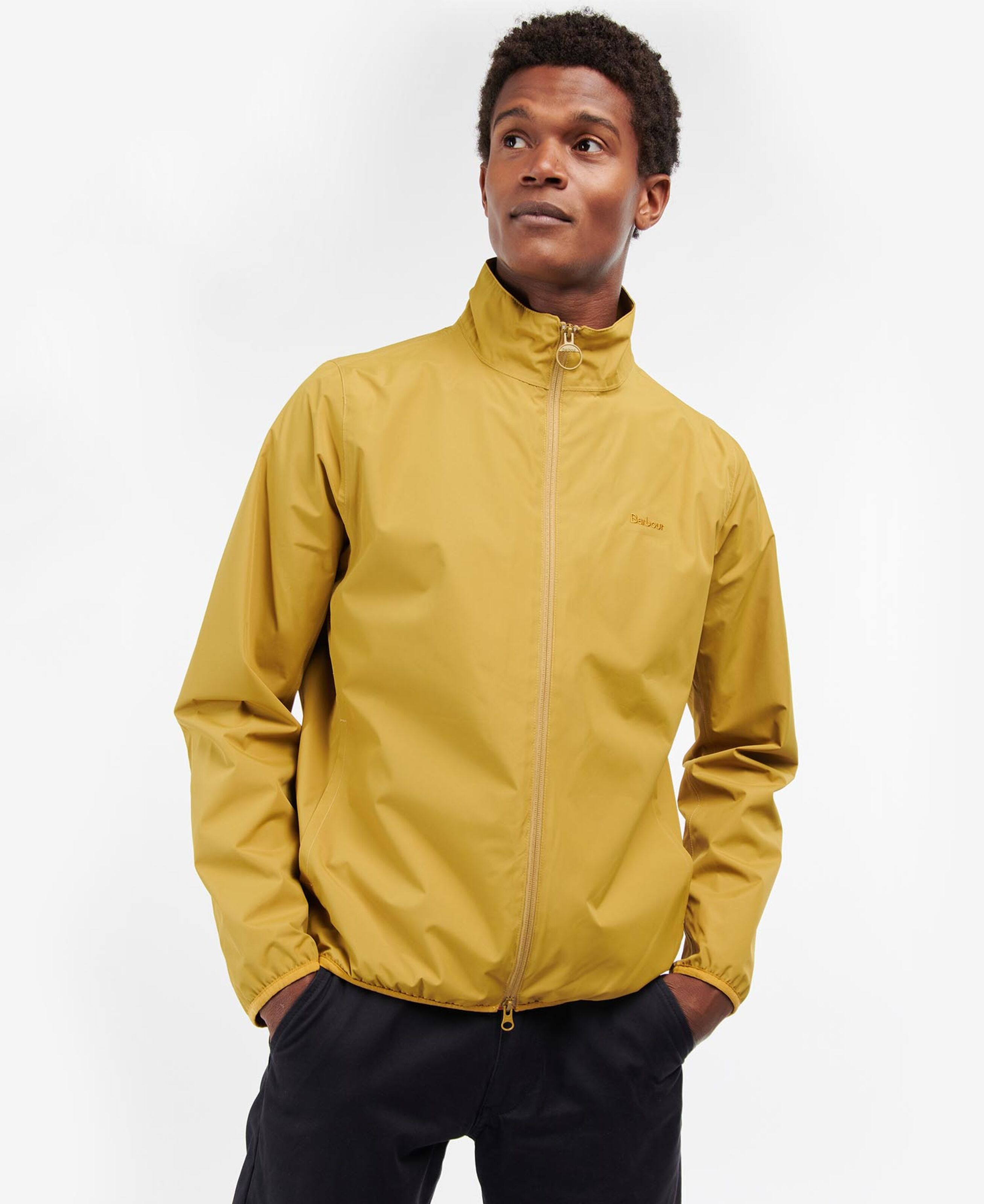 barbour yellow jacket mens