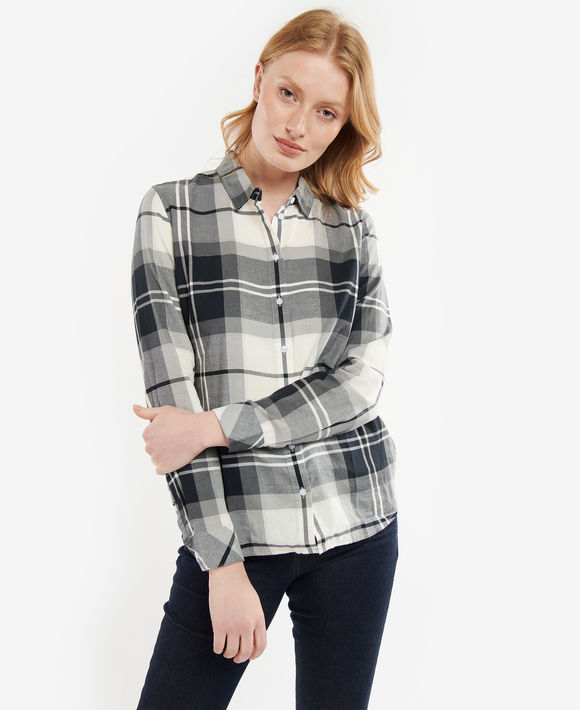 Barbour Brendon Shirt: Mono Tartan