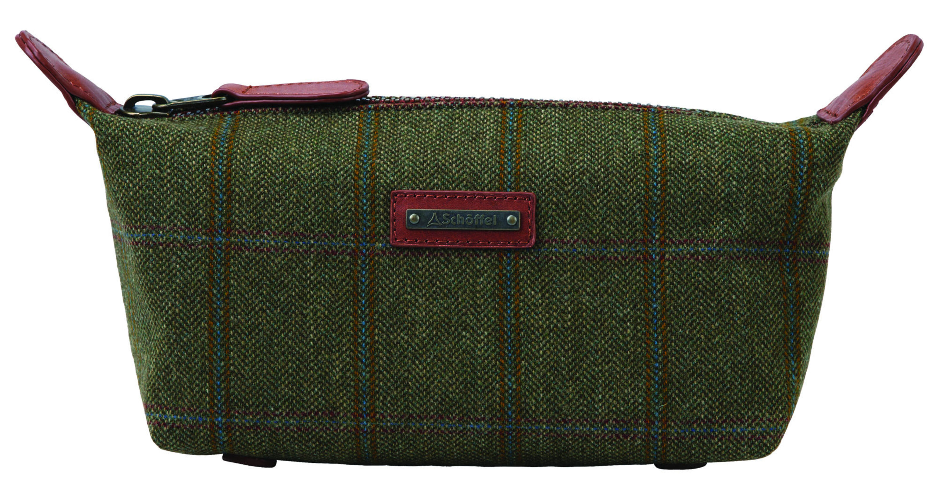 Schoffel Tweed Wash Bag-Windsor and 