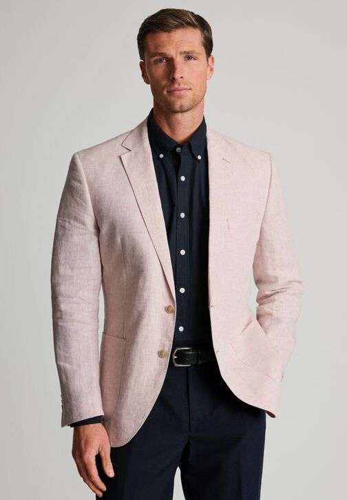Brook Taverner Eastwood Lined Jacket: Pink