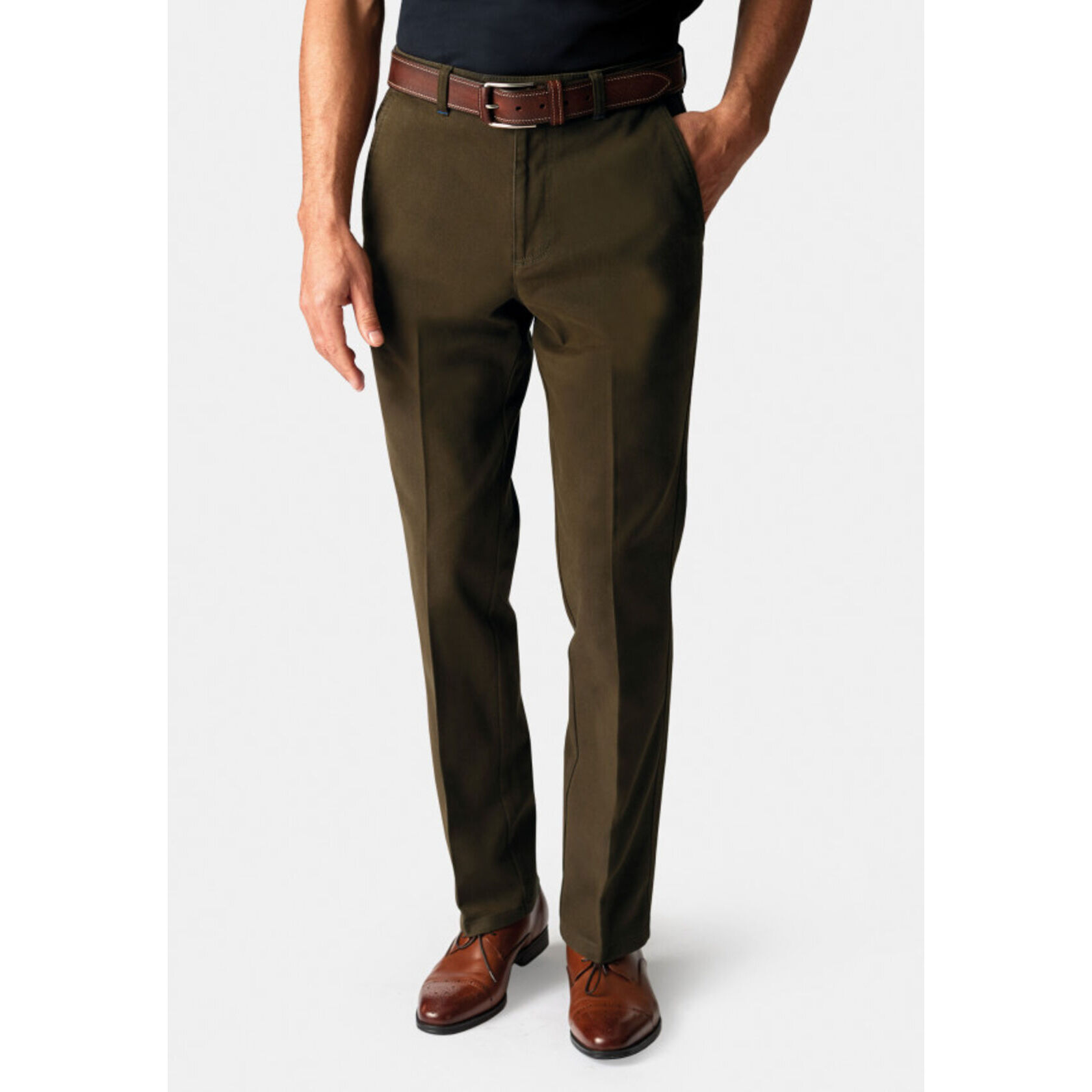 Brook Taverner Seychelles Tailored Weight Twill Trouser