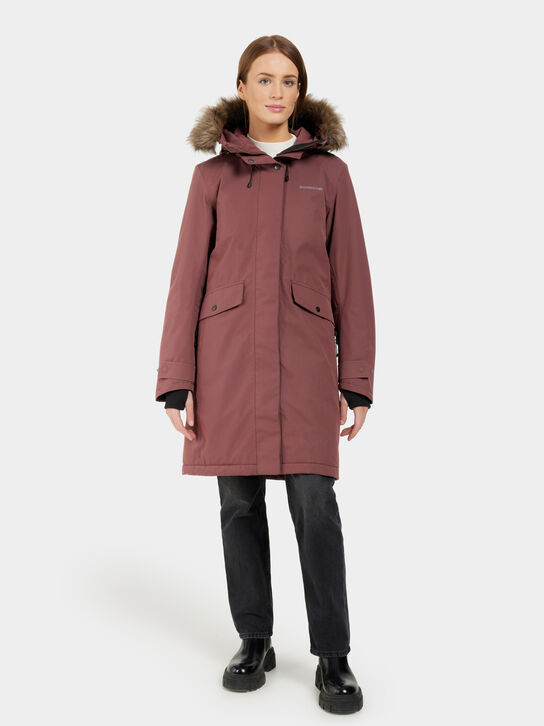 Didriksons Erika Women's Parka 3: Old Rust