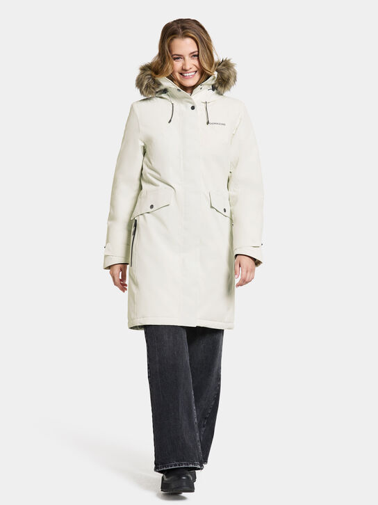 Didriksons Erika Women's Parka 3: White Foam