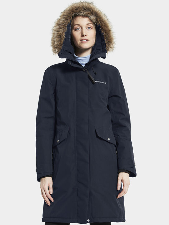 Didriksons Erika Women's Parka 3: Dark Night Blue