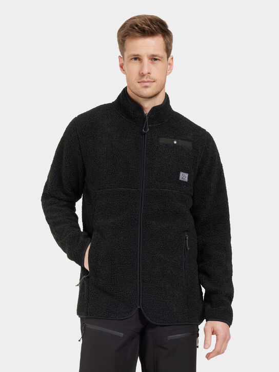 Didriksons Phoenix Full Zip Fleece: Black