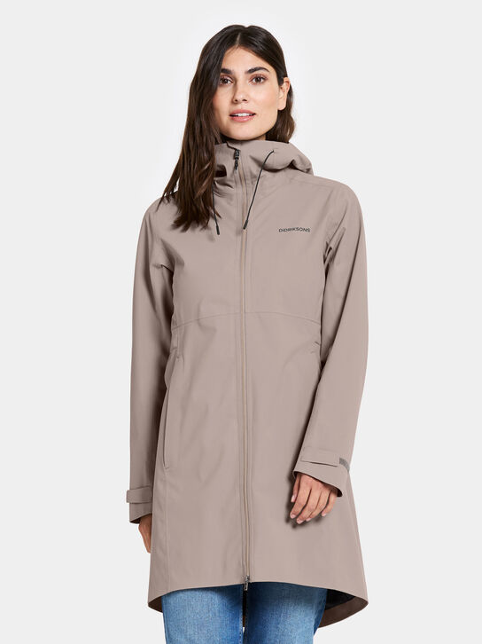 Didriksons Bea Parka: Ash Brown