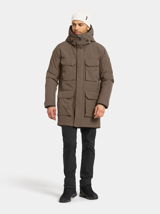 Didriksons Drew USX Parka: Mocha Brown