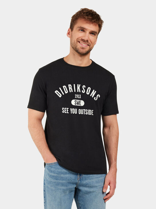 Didriksons Harald T-Shirt: Black Black