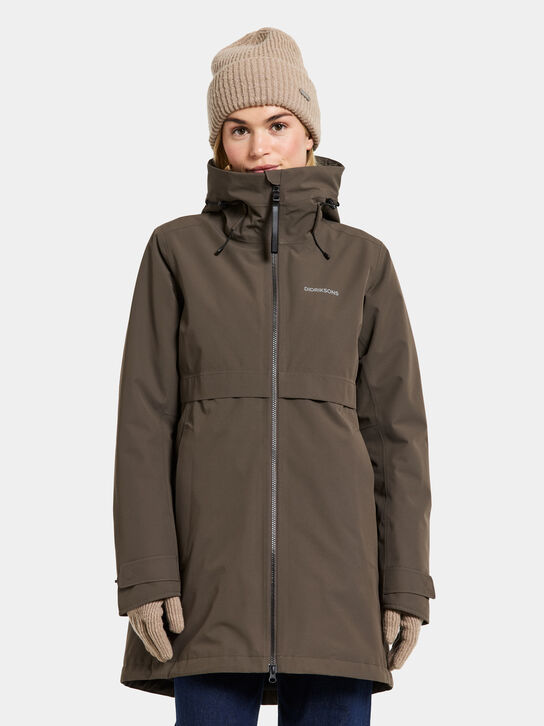 Didriksons Helle Parka: Mocha Brown