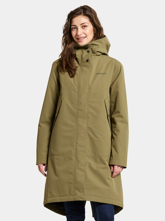 Didriksons Iris Parka: Olive Green