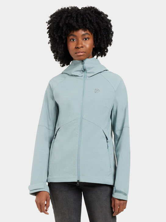 Didriksons Petra Jacket: Factory Blue