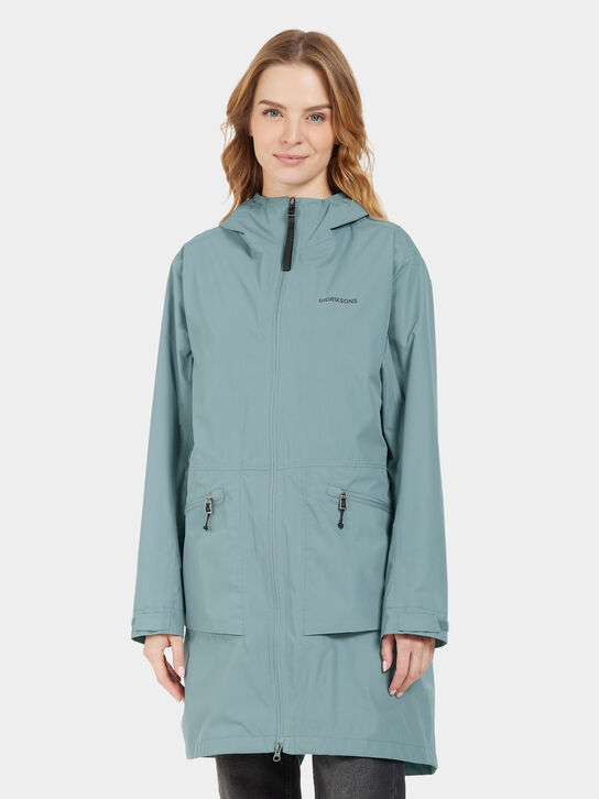 Didriksons Eliana Parka: Factory Blue