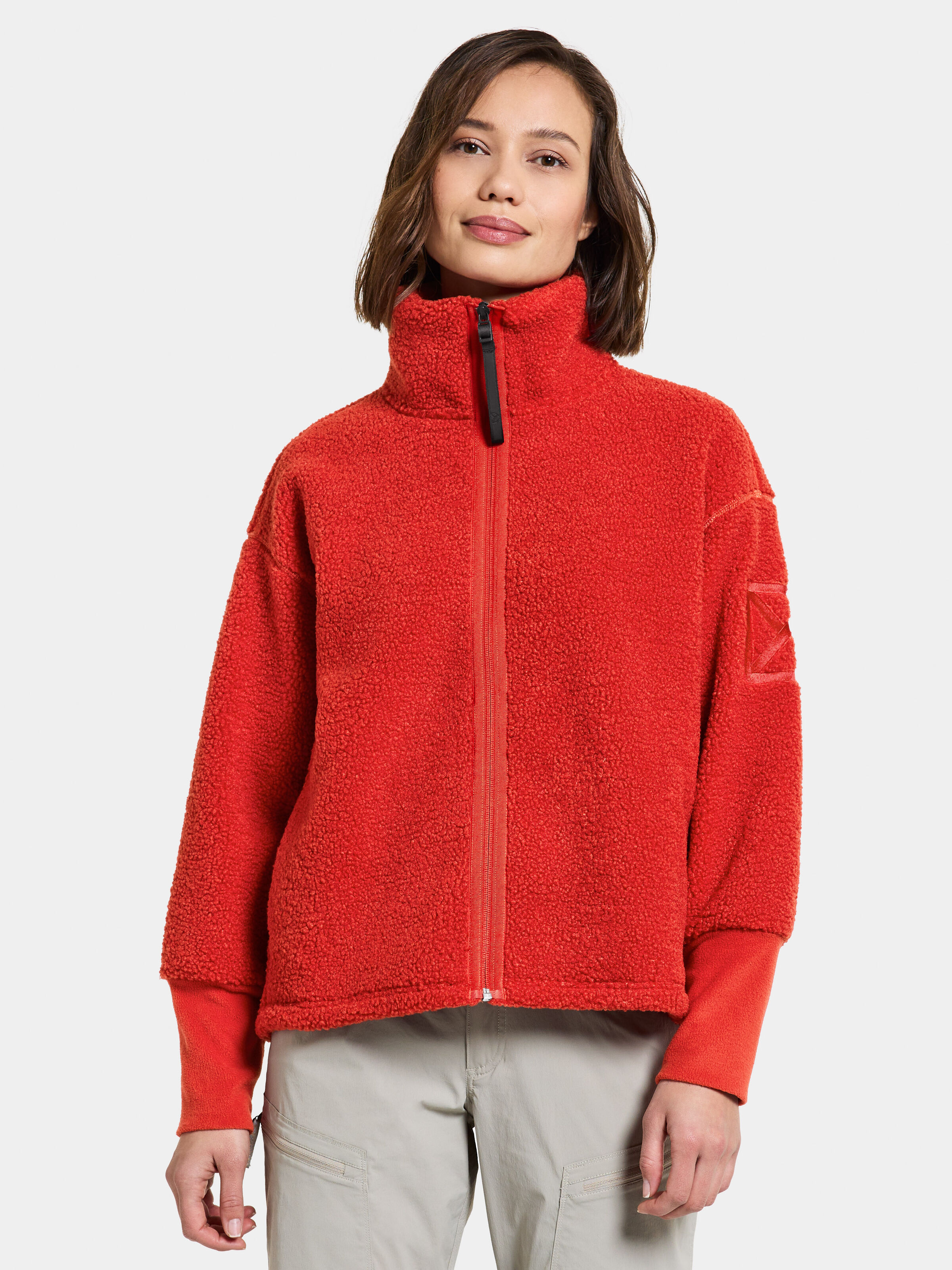 Womens 2025 red fleece