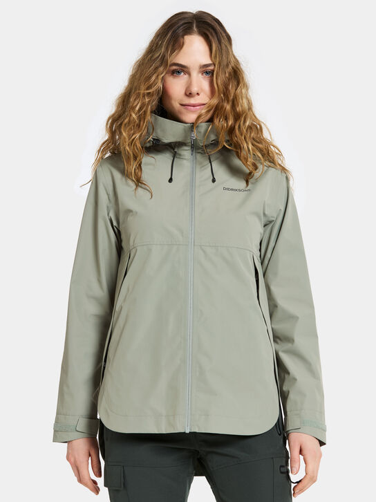 Didriksons Tilde Womens Jacket : Wilted Leaf