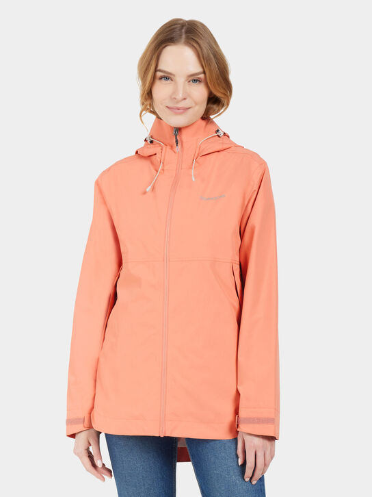 Didriksons Tilde Womens Jacket: Clay Pink