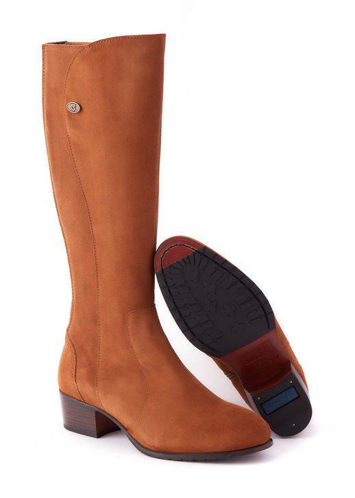 Dubarry Downpatric Knee High Boot: Camel