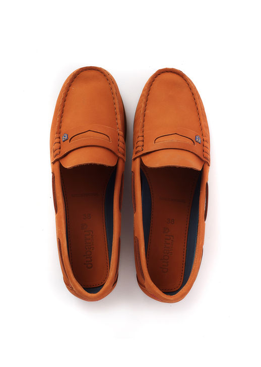 Dubarry Belize Deck Shoe: Caramel